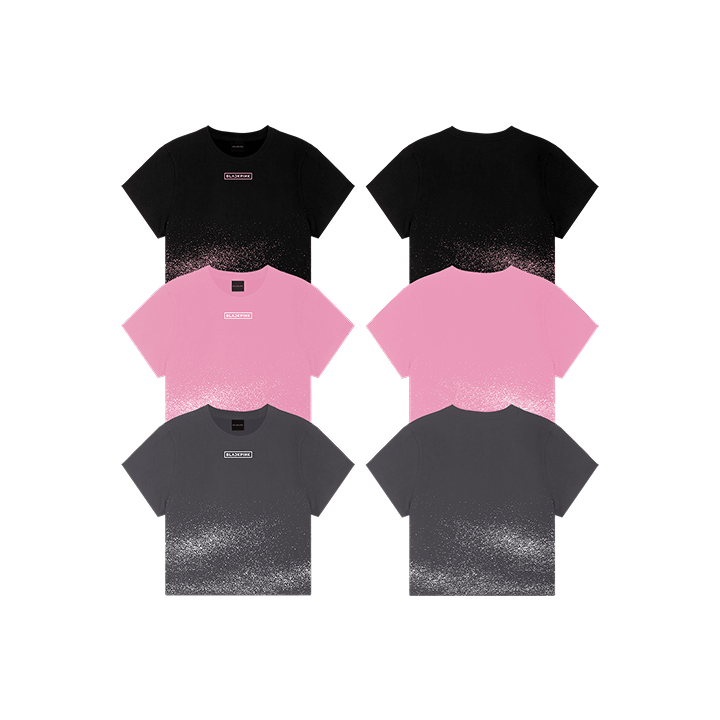 BLACKPINK - [DEADLINE] WORLD TOUR MD LOGO CROP TEE
