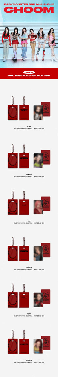 BABYMONSTER PVC PHOTOCARD HOLDER新品未開封 BABYMONSTER - [CHOOM] 3RD MINI ALBUM MD PVC PHOTOCARD HOLDER