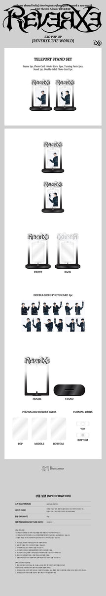 EXO - [REVERXE THE WORLD] (POP-UP MD TELEPORT STAND SET