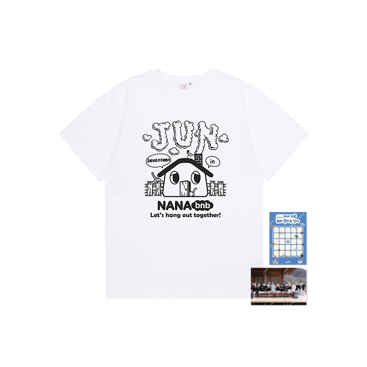 【新品】SEVENTEEN ミンギュ NANA bnb Tシャツ SEVENTEEN - [NANA bnb] (OFFICIAL MD T-Shirt JUN