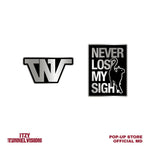 (PRE-ORDER) ITZY - [TUNNEL VISION] POP UP STORE MD METAL BADGE SET