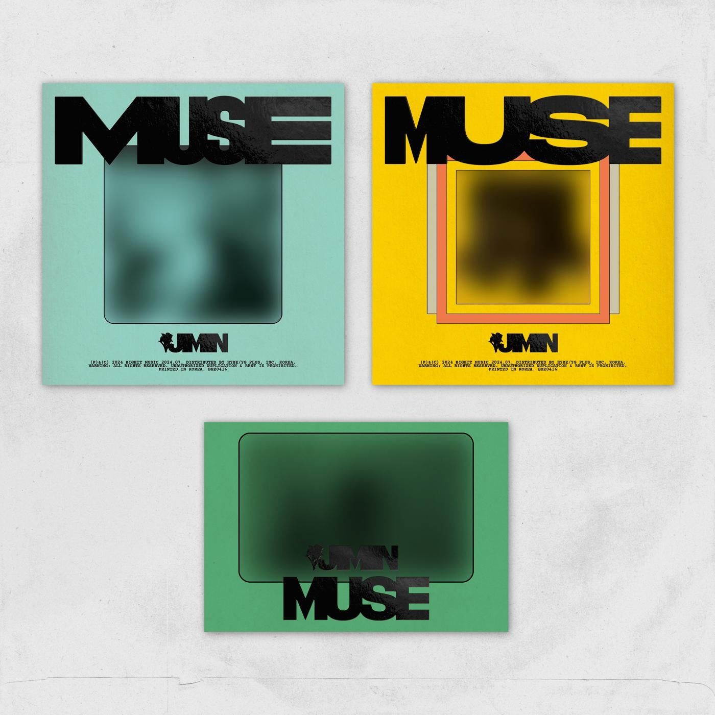 JIMIN (BTS) - [MUSE] 3 Version SET – kpopalbums.com