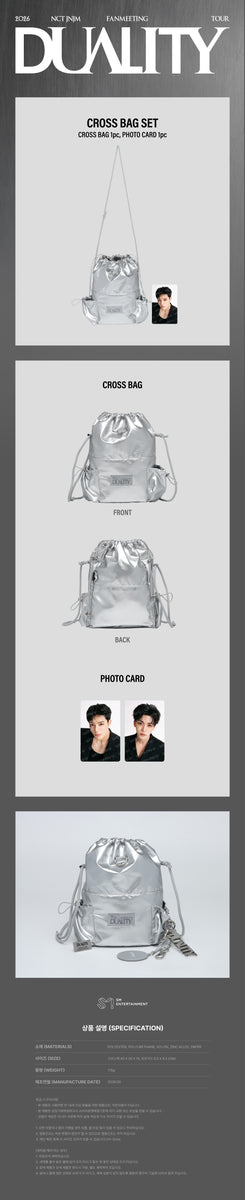 NCT JNJM - [DUALITY] 2026 FANMEETING TOUR MD CROSS BAG SET