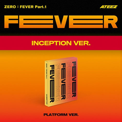 ATEEZ アルバム 未開封 ZERO : FEVER Part1 アチズ ATEEZ - [ZERO : FEVER PART.1] PLATFORM INCEPTION Version