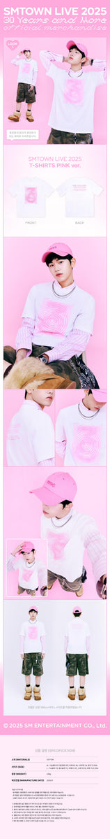 SMTOWN LIVE 2025 Tシャツ ブラック - メルカリ