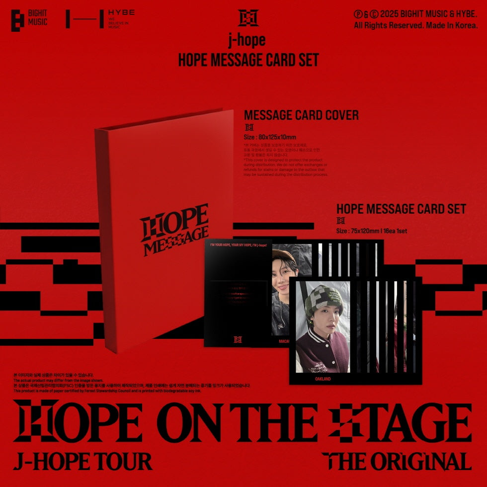 story of hope 3枚セット j-hope - [HOPE ON THE STAGE] j-hope Tour The Original + HOPE