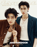 (PRE-ORDER) esquire - 2025.06 ENHYPEN SUNGHOON & JAKE A Type