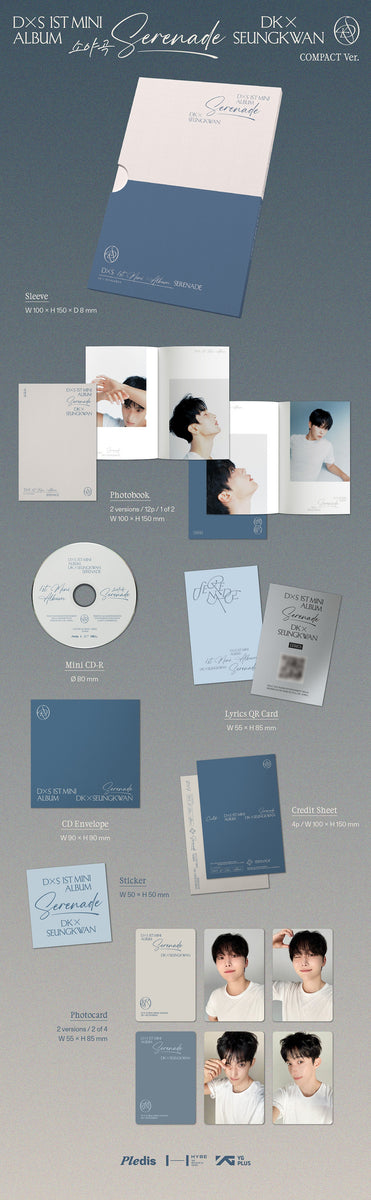 K-POP・アジア DK x SEUNGKWAN 1st Mini Album Serenade DK X SEUNGKWAN - Serenade [1st Mini Album] - K PLACE