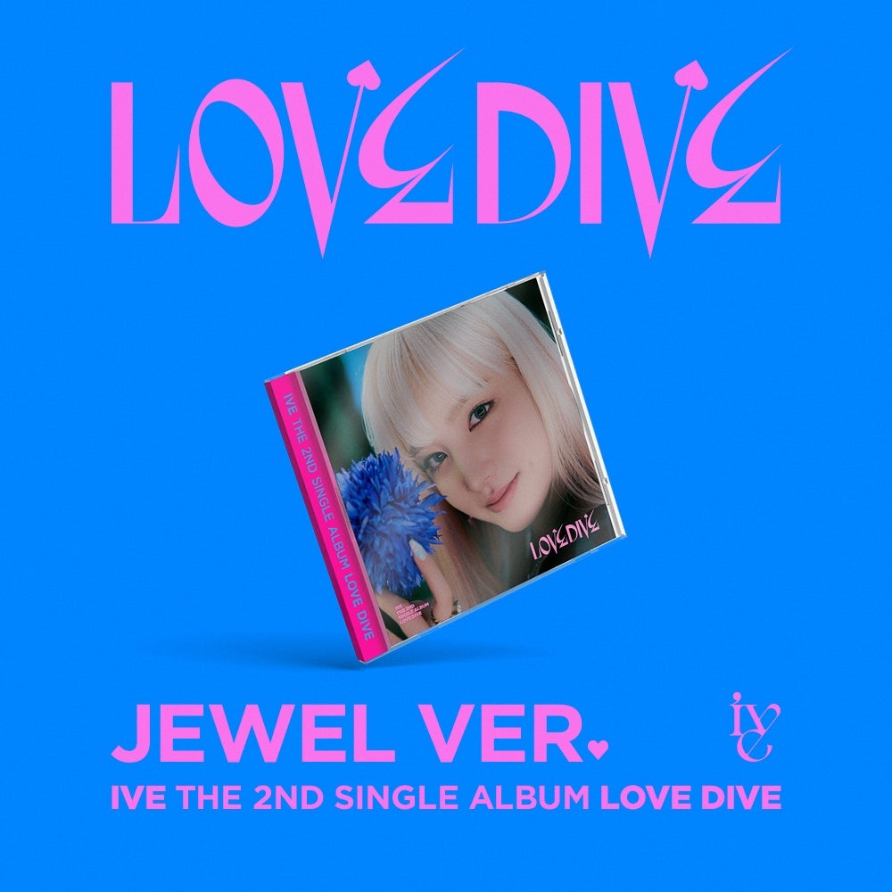 IVE - [LOVE DIVE] (2nd Single Album LIMITED Edition Jewel Case LIZ