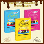 WAKER - [SWEET TAPE] 2nd Mini Album 3 Version SET