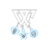 WINNER - [11THANNIVERSARY] OFFICIAL MD WINNER CARABINER + CHARM SET