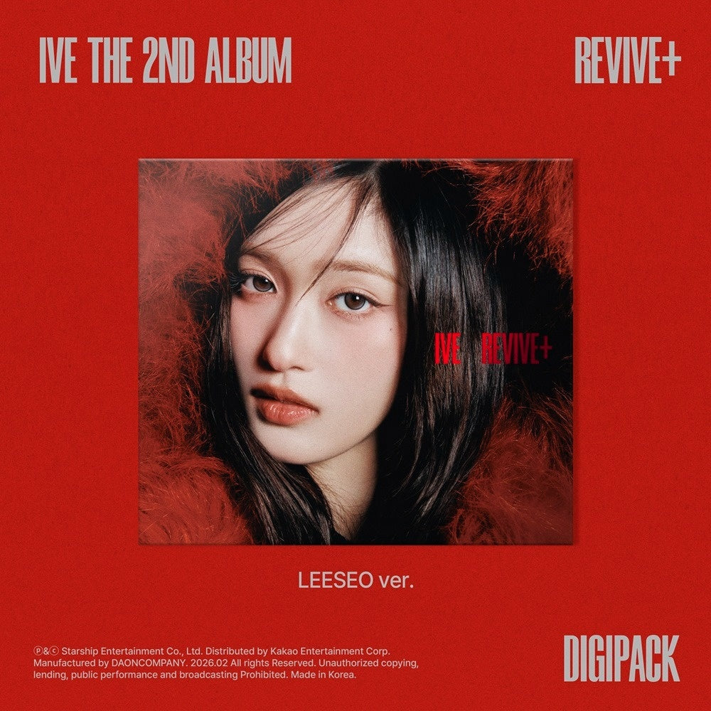 IVE - [REVIVE+] 2nd Album DIGIPACK LEESEO Version – kpopalbums.com