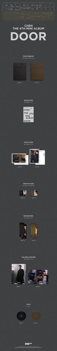 Album EXO 'Blank Ver.' + Précommande Benefits + Goodies K-POP BolsVos (4th Mini Album)