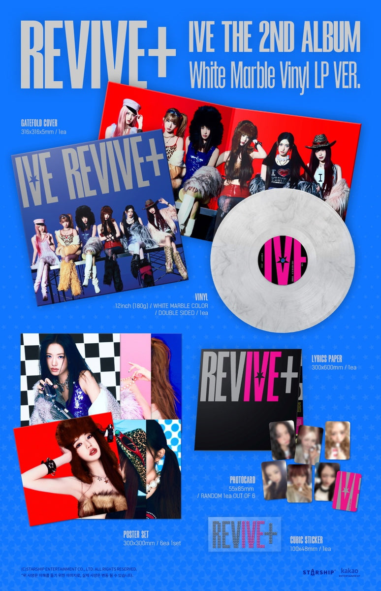IVE - [REVIVE+] 2nd Album LP LIMITED Edition – kpopalbums.com