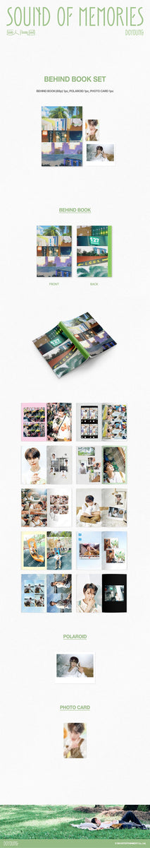 DOYOUNG - [SOUND OF MEMORIES / 동시녹음] (OFFICIAL MD BEHIND BOOK