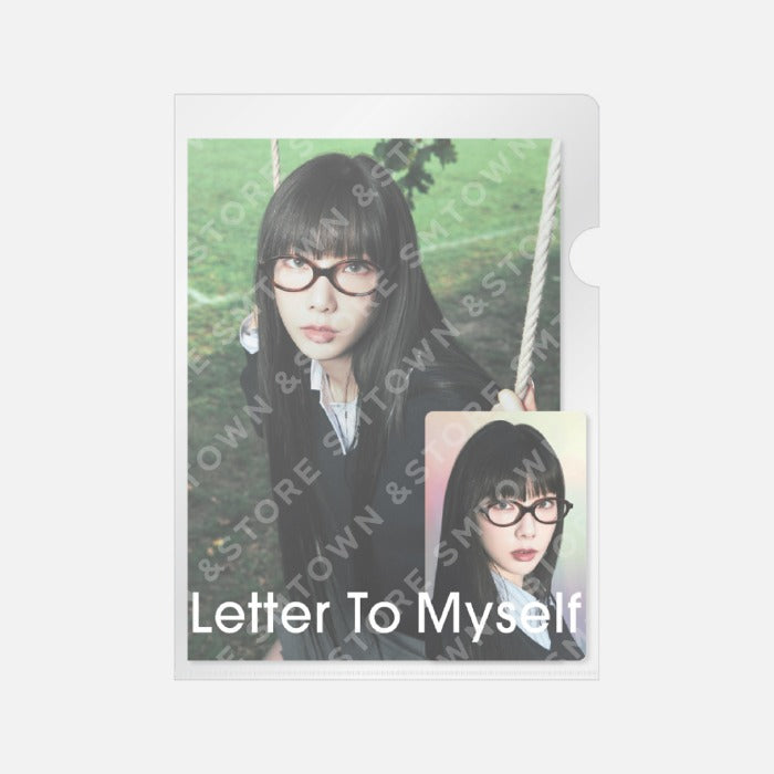 TAEYEON - [Letter To Myself] OFFICIAL MD POSTCARD + HOLOGRAM PHOTO