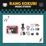 (PRE-ORDER) AHN HYO SEOP - [RANG & EOKURI MUSIC STUDIO] POP-UP MD TIN CASE & REMOVABLE STICKER SET
