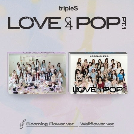 tripleS - [LOVE & POP PT.1] Album 2 Version SET – kpopalbums.com