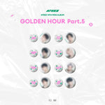 (PRE-ORDER) ATEEZ - [GOLDEN HOUR : Part.5] POP-UP STORE MD CAN BADGE SET