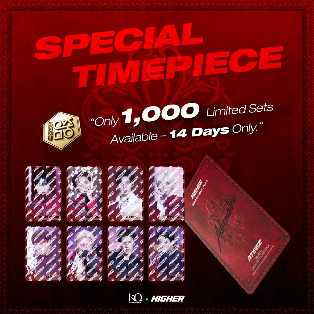 ATEEZ - [TIME PIECE] (MD Adrenaline PHOTO CARD TYPE B