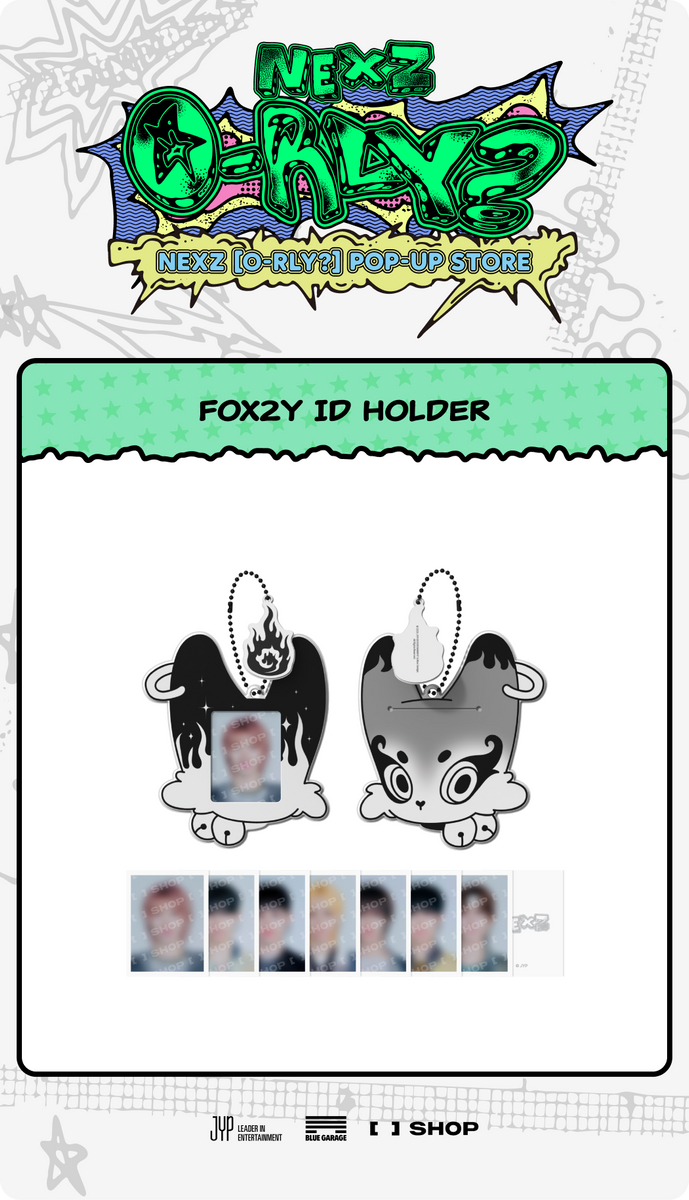 NEXZ - [O-RLY?] POP-UP STORE MD FOX2Y ID HOLDER – kpopalbums.com