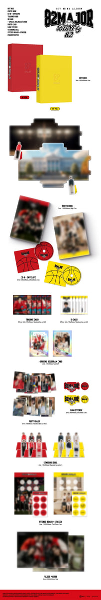 82MAJOR - [BEAT BY 82] 1st Mini Album AT Version – kpopalbums.com