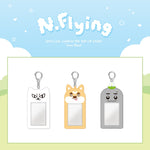 N.Flying - [Into Bloom] CHARACTER POP-UP STORE MD PHOTO CARD HOLDER KEYRING