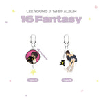 LEE YOUNG JI - [16 Fantasy] 1st EP Album OFFICIAL MD ACRYLIC KEYRING