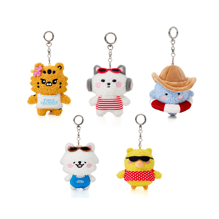 LE SSERAFIM FIM'SCLUB PLUSH KEYRING セット LE SSERAFIM - Plush Keyring [FIM'S CLUB Official MD] - K PLACE