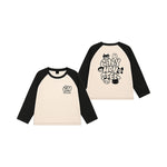 (PRE-ORDER) BABYMONSTER - [춤(CHOOM)] WORLD TOUR IN SEOUL OFFICIAL MD CHARACTER RAGLAN LONG SLEEVE T-SHIRT