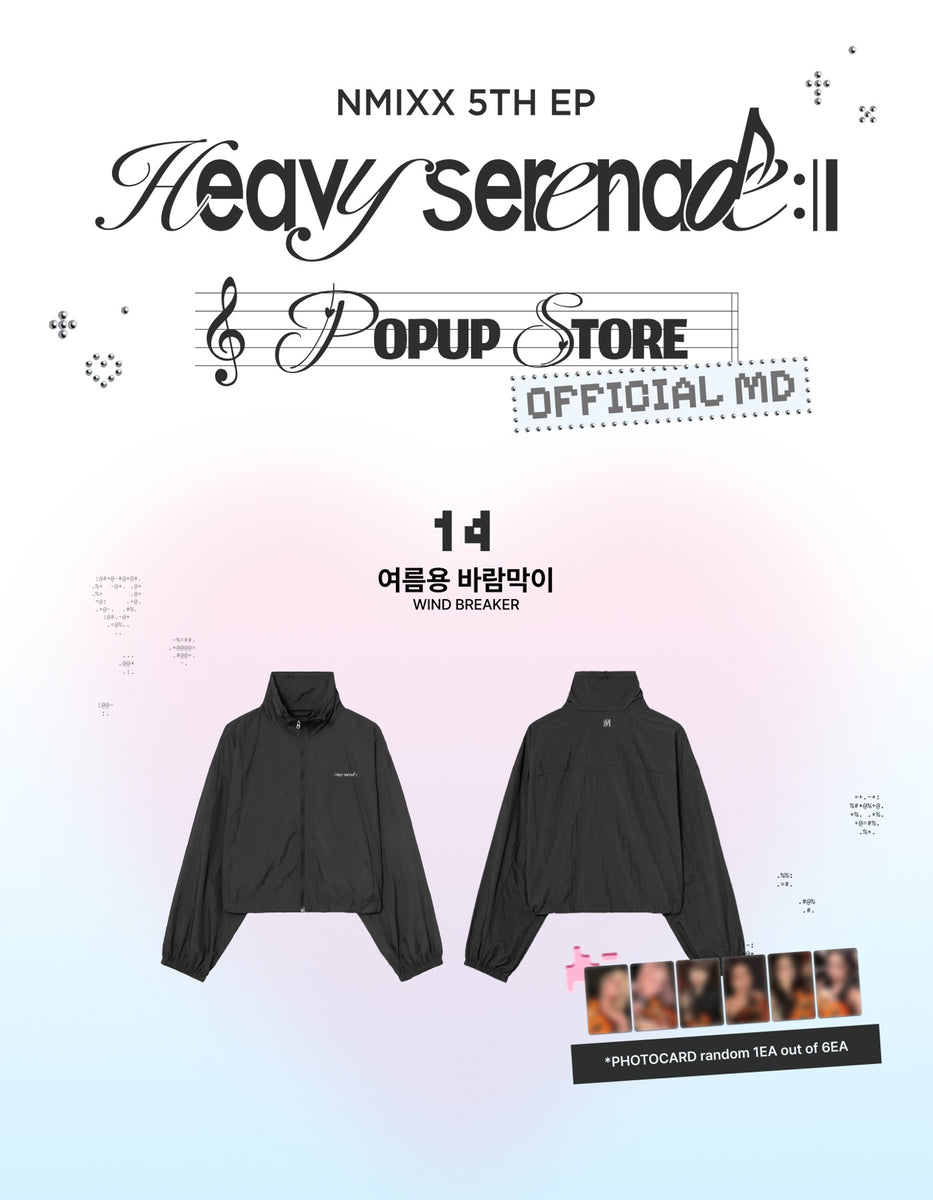 NMIXX - [Heavy Serenade] (POP-UP STORE MD WIND BREAKER