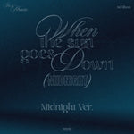 (PRE-ORDER) IN A MINUTE - [WHEN THE SUN GOES DOWN : MIDNIGHT] 1st Album MIDNIGHT Version