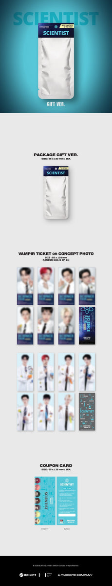 ENHYPEN - [ENHYPEN WORLD COUPON CARD COLLECTION] SCIENTIST GIFT