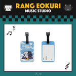 (PRE-ORDER) AHN HYO SEOP - [RANG & EOKURI MUSIC STUDIO] POP-UP MD PVC LUGGAGE TAG