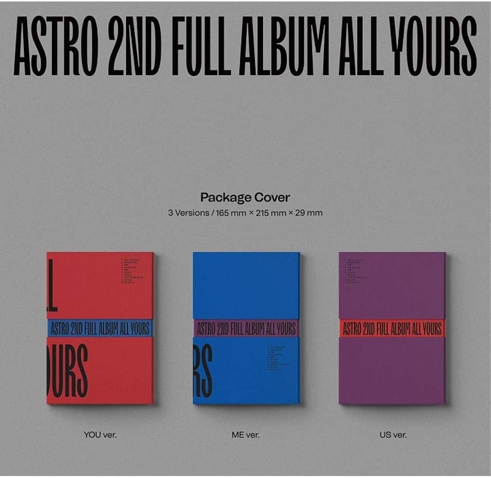 Astro - [All Yours] (2nd Album 3 Version SET) – kpopalbums.com