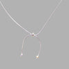 TRESASURE - [FLAWLESS With TRESASURE] MD FALLING STAR NECKLACE
