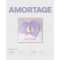 (PRE-ORDER) JISOO - [AMORTAGE] Mini Album Vinyl HEART Version