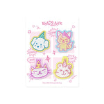(PRE-ORDER) QWER - [BORN 2 ROCK] 2nd Anniversary MD Acrylic Magnet Set (4 Pieces)