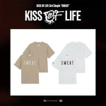 (PRE-ORDER) KISS OF LIFE - [SWEAT] 3rd single POP-UP MD MLB X KIOF SWEAT OVERFIT SHORT T-SHIRTS