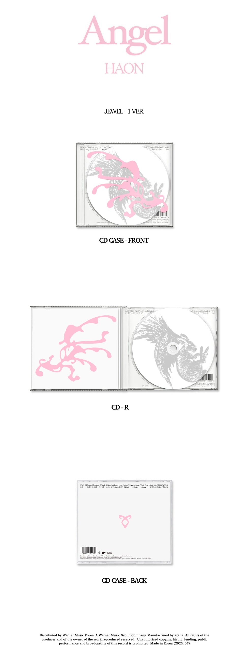 HAON - [ANGEL] – kpopalbums.com