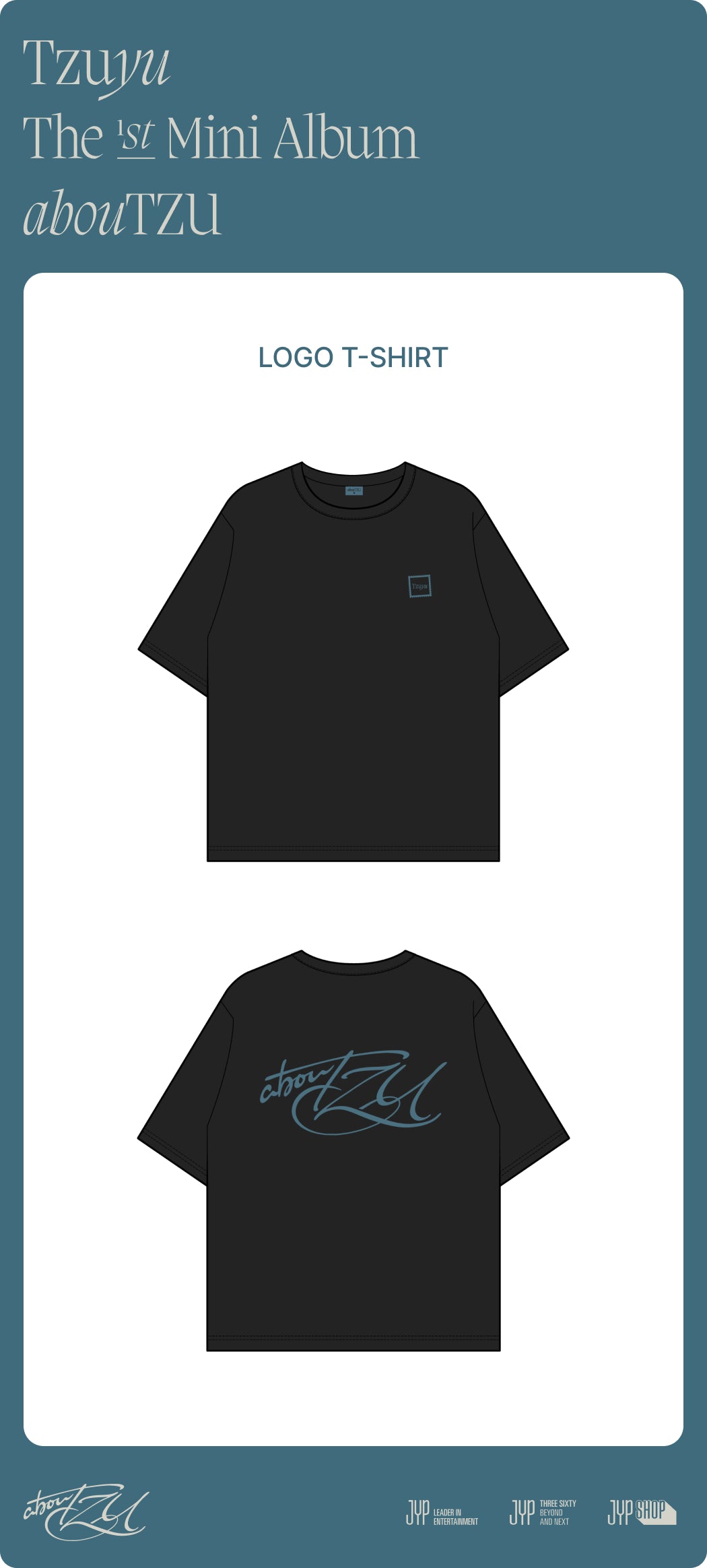 口コミ サイト 商品 - (TWICE) TZUYU [abouTZU] T-SHIRT LOGO MD OFFICIAL K-POP・アジア