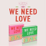 STAYC - [WE NEED LOVE] 3rd Single Album 2 Version SET