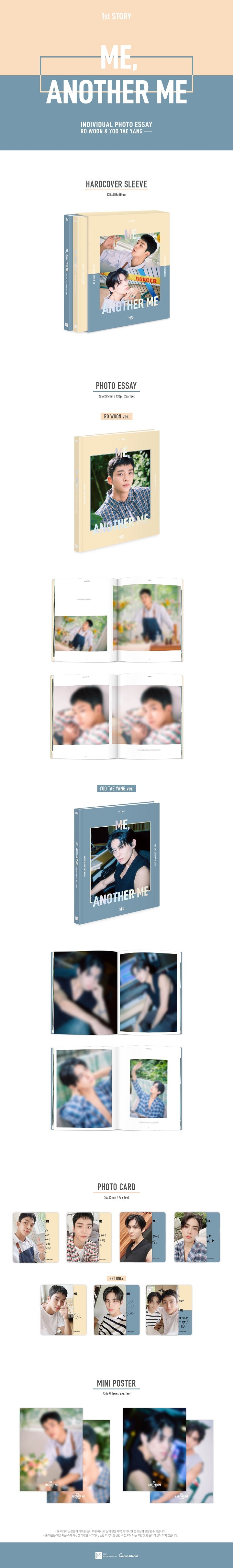 SF9 - [ME, ANOTHER ME] (RO WOON & YOO TAE YANG'S Photo Essay