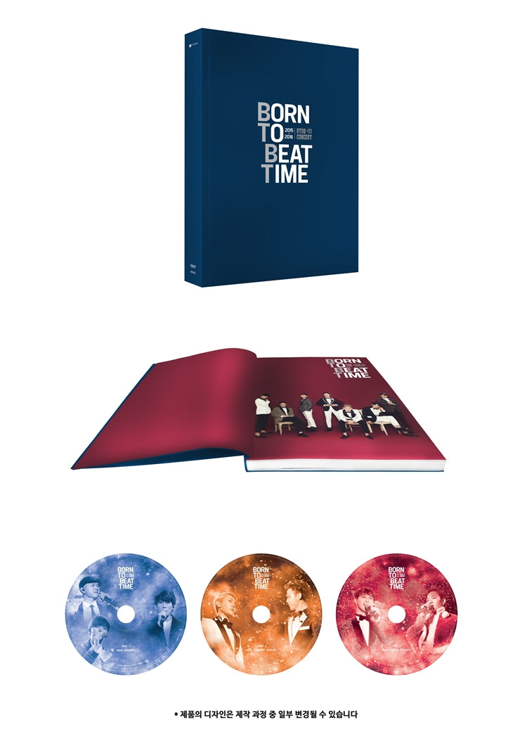 BTOB - [2015-16 BTOB BORN TO BEAT TIME] (CONCERT DVD) – kpopalbums.com