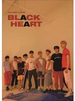 UNB - [Black Heart] 2nd Mini Album BLACK Version