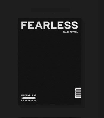 LE SSERAFIM - [FEARLESS] (1st Mini Album VOL.1 BLACK PETROL Version)