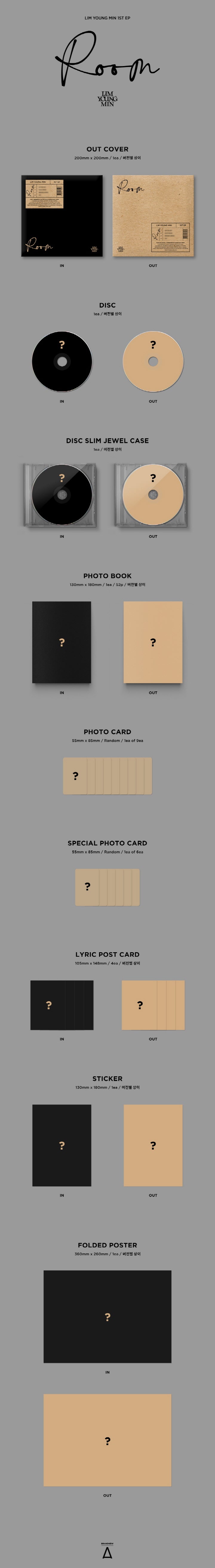 1 CD
1 Photo Book (52 pages)
1 Photo Card (random out of 9 types)
1 Special Photo Card (random out of 6 types)
4 Lyric Pos...