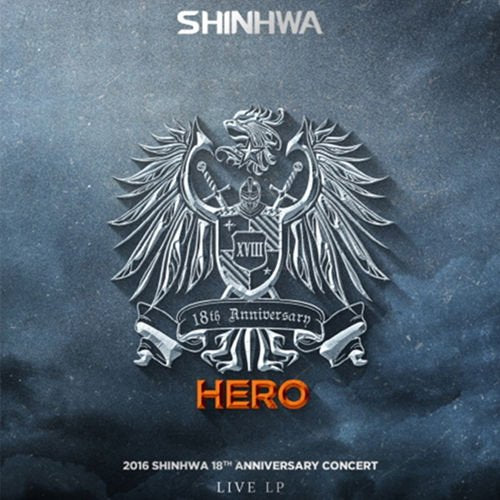 2016 SHINHWA 18TH ANNIVERSARY CONCERT HERO LIVE LP Limited Edition LP+Photo Book