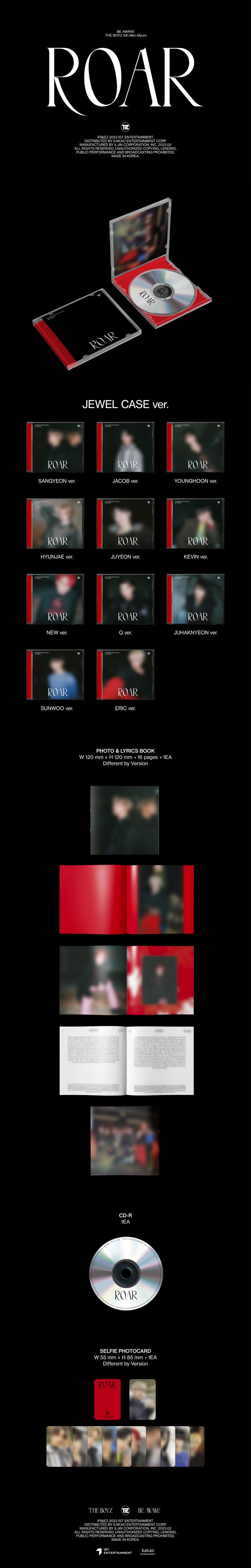 【新品未開封・まとめ売り】THE BOYZ BE AWAKE Platform THE BOYZ - BE AWAKE [ROAR] 8th Mini Album (PLATFORM ALBUM)