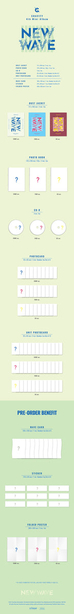 CRAVITY - [NEW WAVE] (4th Mini Album FIND Version